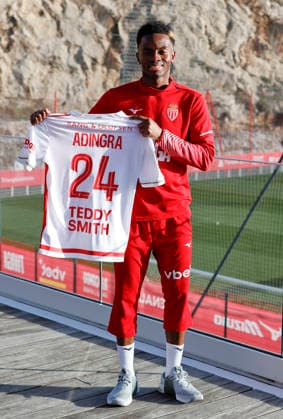 La Turbie, France February 04, 2026 RC Strasbourg Alsace AS Monaco Press Conference at the Headquarter with Simon Adingra Mandoga Media Germany RC Strasbourg Alsace AS Monaco