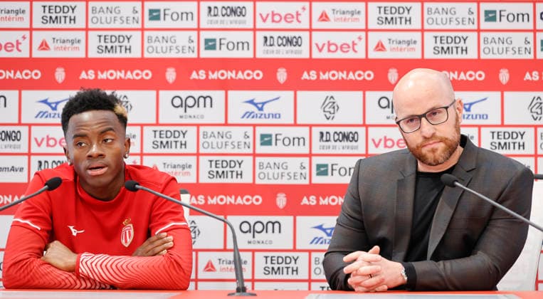 Football, France, AS Monaco, Press conference