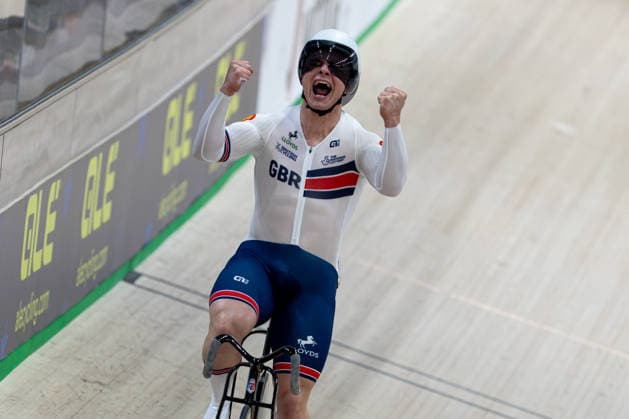 2026 UEC Track Elite European Championships, Konya (TUR) - Day 4 Matthew Richardson appears during day 4 of the 2026 UEC Track Elite European Championships in Konya, Turkey, on February 4, 2026. The European Championships take place from February 1 to 5, 2026. Konya Turkey  Copyright: xFilipxBezdÄ›kx originalFilename:bezdek-notitle260204_nphTk.jpg