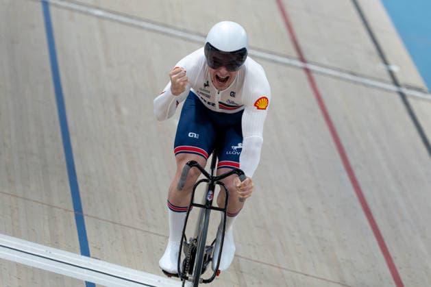 2026 UEC Track Elite European Championships, Konya (TUR) - Day 4 Matthew Richardson appears during day 4 of the 2026 UEC Track Elite European Championships in Konya, Turkey, on February 4, 2026. The European Championships take place from February 1 to 5, 2026. Konya Turkey  Copyright: xFilipxBezdÄ›kx originalFilename:bezdek-notitle260204_npmNX.jpg