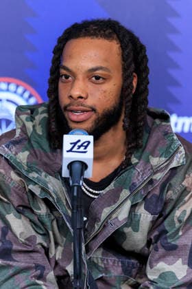 Basketball, NBA, Los Angeles Clippers press conference with Darius Garland