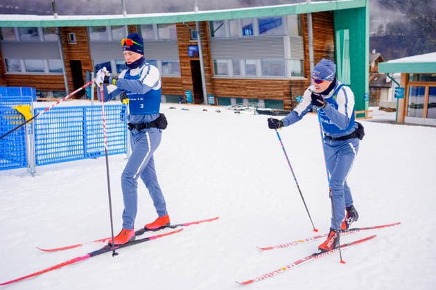 Winter Olympics in Milan Cortina 2026 Castello di Fiemme, Italy 20260205. Oskar Opstad Vike and Harald ostberg Amundsen at the training for the Norwegian cross-country skiing team before the Winter Olympics in Milan Cortina 2026. Photo: Terje Pedersen NTB Castello di Fiemme Italy EDITORIAL USE ONLY. RESTRICTED USE FOR BETTING COMPANIES Ref:_SPOCCMqnbwEzms.jpg *** Winter Olympics in Milan Cortina 2026 Castello di Fiemme, Italy 20260205 Oskar Opstad Vike and Harald ostberg Amundsen at the training for the Norwegian cross country skiing team before the Winter Olympics in Milan Cortina 2026 Photo Terje Pedersen NTB Castello di Fiemme Italy EDITORIAL USE ONLY RESTRICTED USE FOR BETTING COMPANIES  Copyright: xTerjexPedersenx xNTBx
