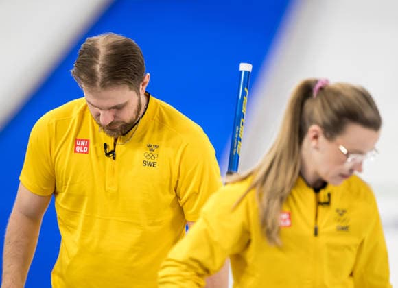 260205 Rasmus Wrana and Isabelle Wrana of Sweden compete in a round robin mixed doubles curling match between Czech Republic and Sweden during day -1 of the 2026 Winter Olympics on February 5, 2026 in Cortina. Photo: Mathias Bergeld BILDBYRAN kod MB MB1306 curling Olympic Games, Olympische Spiele, Olympia, OS olympics winter olympics os ol olympiska spel vinter-os olympiske leker milano cortina 2026 milan cortina 2026 milano cortina 2026 olympic games milano cortina 2026 winter olympic games milano cortina-os milano cortina-ol vinter-ol -1 bbeng sverige *** 260205 Rasmus Wrana and Isabelle Wrana of Sweden compete in a round robin mixed doubles curling match between Czech Republic and Sweden during day 1 of the 2026 Winter Olympics on February 5, 2026 in Cortina Photo Mathias Bergeld BILDBYRAN kod MB MB1306 curling olympic games olympics winter olympics os ol olympiska spel vinter os olympiske leker milano cortina 2026 milan cortina 2026 milano cortina 2026 olympic games milano cortina 2026 winter olympic games milano cortina os milano cortina ol vinter ol 1 bbeng sverige  Copyright: MATHIASxBERGELD BB260205MB010