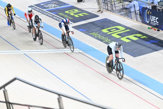 05-02-2026 European Championships Elite Women Track; Giornata 05; 2026, France; 2026, Ain; 2026, Germany; Gros, Mathilde; Lysenko, Alina; Schneider, Clara; Konya - Velodrom; 