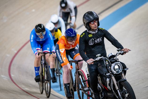 FRIEDRICH Lea Sophie, JABORNIKOVA Anna, VAN DER PEET Steffie, BILETSKA Alla, BASIAKOVA Varvara UEC Track Cycling European Championships Konya 2026 FRIEDRICH Lea Sophie GER Germany JABORNIKOVA Anna CZE Czech Republic VAN DER PEET Steffie NED Netherlands BILETSKA Alla UKR Ukraine BASIAKOVA Varvara BEL Belarus Landscape horizontal Landscape Event Event UEC Track Cycling European Championships 2026 Category Category Cycling Track Cycling European Championships Location Location Asia Türkiye Konya Discipline Keirin Category Elite Women Distance m Date Date 05 02 2026 Thursday Day 5