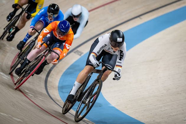 FRIEDRICH Lea Sophie, JABORNIKOVA Anna, VAN DER PEET Steffie, BILETSKA Alla, BASIAKOVA Varvara UEC Track Cycling European Championships Konya 2026 FRIEDRICH Lea Sophie GER Germany JABORNIKOVA Anna CZE Czech Republic VAN DER PEET Steffie NED Netherlands BILETSKA Alla UKR Ukraine BASIAKOVA Varvara BEL Belarus Landscape horizontal Landscape Event Event UEC Track Cycling European Championships 2026 Category Category Cycling Track Cycling European Championships Location Location Asia Türkiye Konya Discipline Keirin Category Elite Women Distance m Date Date 05 02 2026 Thursday Day 5