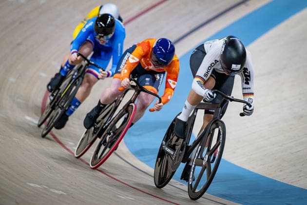 FRIEDRICH Lea Sophie, JABORNIKOVA Anna, VAN DER PEET Steffie, BILETSKA Alla, BASIAKOVA Varvara UEC Track Cycling European Championships Konya 2026 FRIEDRICH Lea Sophie GER Germany JABORNIKOVA Anna CZE Czech Republic VAN DER PEET Steffie NED Netherlands BILETSKA Alla UKR Ukraine BASIAKOVA Varvara BEL Belarus Landscape horizontal Landscape Event Event UEC Track Cycling European Championships 2026 Category Category Cycling Track Cycling European Championships Location Location Asia Türkiye Konya Discipline Keirin Category Elite Women Distance m Date Date 05 02 2026 Thursday Day 5