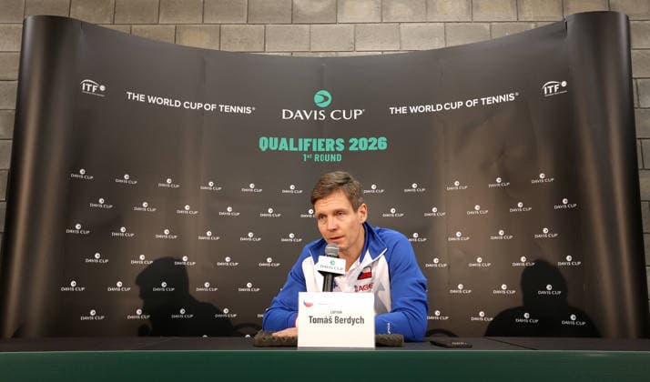 Tennis, Davis Cup, Czech Republic, Press conference