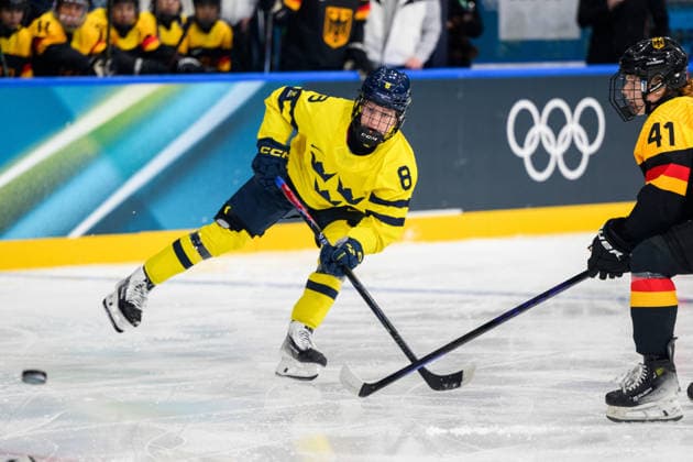 260205 Hilda Svensson of Sweden in the women s Ice hockey, Eishockey game between Sweden and Germany during day -1 of the 2026 Winter Olympics on February 5, 2026 in Milan. Photo: Carl Sandin BILDBYRAN kod CS CS0849 ishockey ice hockey Olympic Games, Olympische Spiele, Olympia, OS olympics winter olympics os ol olympiska spel vinter-os olympiske leker milano cortina 2026 milan cortina 2026 milano cortina 2026 olympic games milano cortina 2026 winter olympic games milano cortina-os milano cortina-ol vinter-ol -1 bbeng sverige tyskland *** 260205 Hilda Svensson of Sweden in the women s ice hockey game between Sweden and Germany during day 1 of the 2026 Winter Olympics on February 5, 2026 in Milan Photo Carl Sandin BILDBYRAN code CS CS0849 ice hockey olympic games olympics winter olympics os ol olympiska spel vinter os olympiske leker milano cortina 2026 milan cortina 2026 milano cortina 2026 olympic games milano cortina 2026 winter olympic games milano cortina os milano cortina ol vinter ol 1 bbeng sverige tyskland  Copyright: CARLxSANDIN BB260205CS009