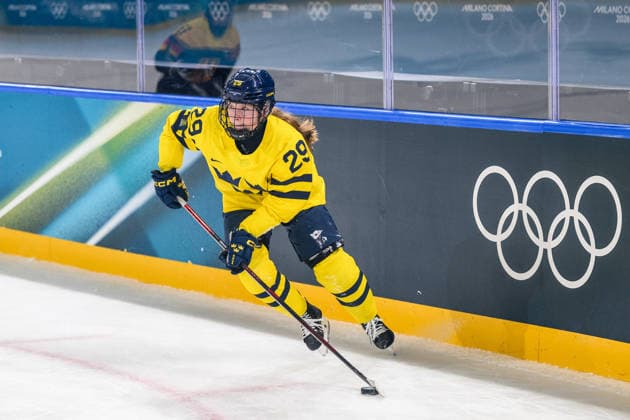 260205 Felizia Wikner Zienkiewicz of Sweden in the women s Ice hockey, Eishockey game between Sweden and Germany during day -1 of the 2026 Winter Olympics on February 5, 2026 in Milan. Photo: Carl Sandin BILDBYRAN kod CS CS0849 ishockey ice hockey Olympic Games, Olympische Spiele, Olympia, OS olympics winter olympics os ol olympiska spel vinter-os olympiske leker milano cortina 2026 milan cortina 2026 milano cortina 2026 olympic games milano cortina 2026 winter olympic games milano cortina-os milano cortina-ol vinter-ol -1 bbeng sverige tyskland *** 260205 Felizia Wikner Zienkiewicz of Sweden in the women s ice hockey game between Sweden and Germany during day 1 of the 2026 Winter Olympics on February 5, 2026 in Milan Photo Carl Sandin BILDBYRAN kod CS CS0849 ishockey ice hockey olympic games olympics winter olympics os ol olympiska spel vinter os olympiske leker milano cortina 2026 milan cortina 2026 milano cortina 2026 olympic games milano cortina 2026 winter olympic games milano cortina os milano cortina ol vinter ol 1 bbeng sverige tyskland  Copyright: CARLxSANDIN BB260205CS025