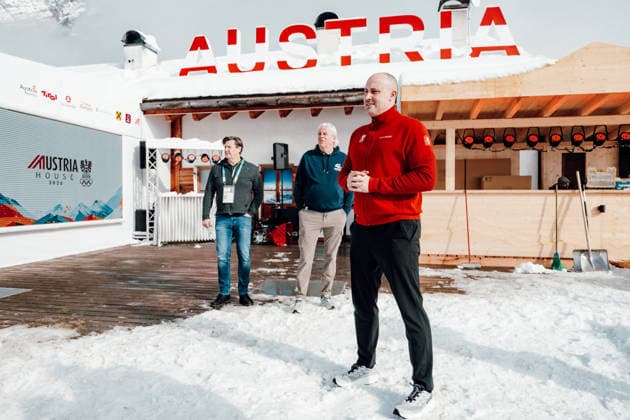 Milano Cortina 2026, Media Day in the House of Austria