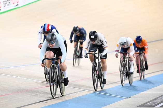 2026 UEC Track Elite European Championships Picture by Olly Hassell SWpix.com - 05 02 2026 - Cycling - 2026 UEC Track Elite European Championships - Konya Velodrome, Konya, Türkiye - Women™s Keirin - For Gold - Alina Lysenko (Individual Neutral Athletes) Konya Konya Velodrome Türkiye Copyright: x xSWpix.comx(t axPhotographyxHubxLtd)xOllyxHassell SWpix.comx SWP-3177-1027