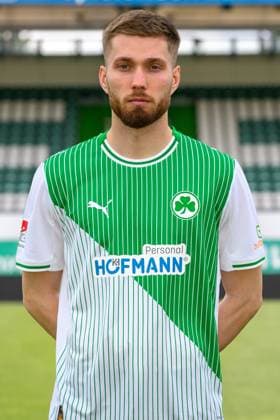 04 02 2026 SpVgg Greuther Fürth Kleeblatt Spielvereinigung 2 Soccer Bundesliga Season 2025 2026 Photo appointment Portrait appointment Presentation Press appointment Single photo Single photo Portrait Portrait Headshot Doni Edon Arifi 28, SpVgg Greuther Fürth