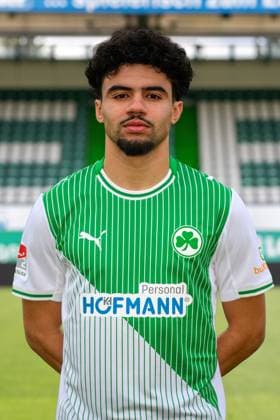 04 02 2026 SpVgg Greuther Fürth Kleeblatt Spielvereinigung 2 Soccer Bundesliga Season 2025 2026 Photo appointment Portrait appointment Presentation Press appointment Single photo Single photo Portrait Portrait Headshot Aiman Dardari 11, SpVgg Greuther Fürth