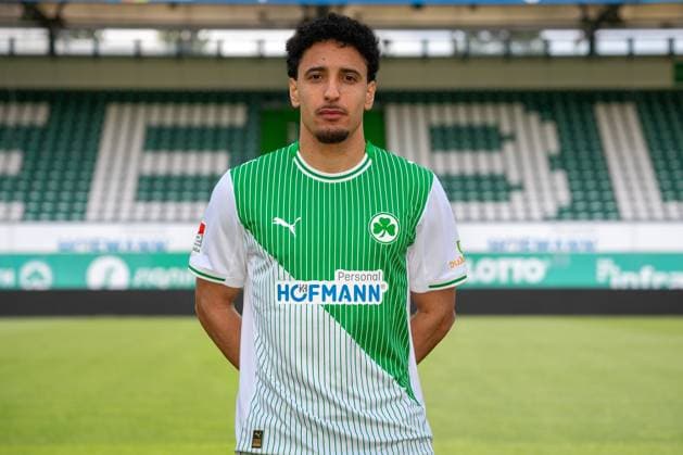 04 02 2026 SpVgg Greuther Fürth Kleeblatt Spielvereinigung 2 Soccer Bundesliga Season 2025 2026 Photo appointment Portrait appointment Presentation Press appointment Single photo Single photo Portrait Portrait Headshot Sayfallah Ltaief 47, SpVgg Greuther Fürth