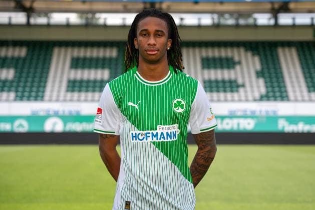 04 02 2026 SpVgg Greuther Fürth Kleeblatt Spielvereinigung 2 Soccer Bundesliga season 2025 2026 photo appointment portrait appointment presentation press appointment single photo single photo portrait portrait headshot Keyan Varela SpVgg Greuther Fürth