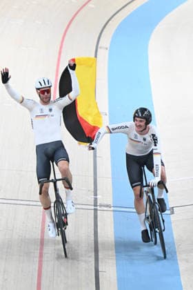 05-02-2026 European Championships Elite Track; Giornata 05; 2026, Germany; Kluge, Roger; Augenstein, Moritz; Konya - Velodrom; 