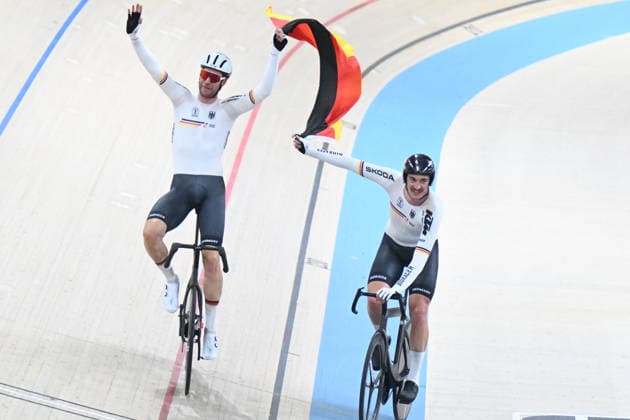 05-02-2026 European Championships Elite Track; Giornata 05; 2026, Germany; Kluge, Roger; Augenstein, Moritz; Konya - Velodrom; 