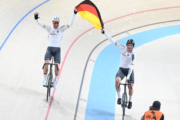 05-02-2026 European Championships Elite Track; Giornata 05; 2026, Germany; Kluge, Roger; Augenstein, Moritz; Konya - Velodrom; 