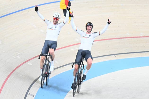 05-02-2026 European Championships Elite Track; Giornata 05; 2026, Germany; Kluge, Roger; Augenstein, Moritz; Konya - Velodrom; 