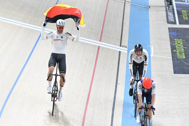 05-02-2026 European Championships Elite Track; Giornata 05; 2026, Germany; Kluge, Roger; Augenstein, Moritz; Konya - Velodrom; 