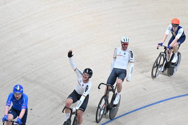 05-02-2026 European Championships Elite Track; Giornata 05; 2026, Germany; Kluge, Roger; Augenstein, Moritz; Konya - Velodrom; 