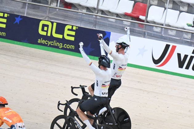 05-02-2026 European Championships Elite Track; Giornata 05; 2026, Germany; Kluge, Roger; Augenstein, Moritz; Konya - Velodrom; 