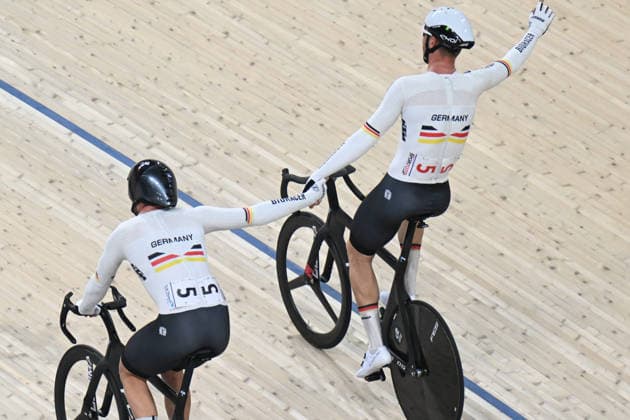 05-02-2026 European Championships Elite Track; Giornata 05; 2026, Germany; Kluge, Roger; Augenstein, Moritz; Konya - Velodrom; 