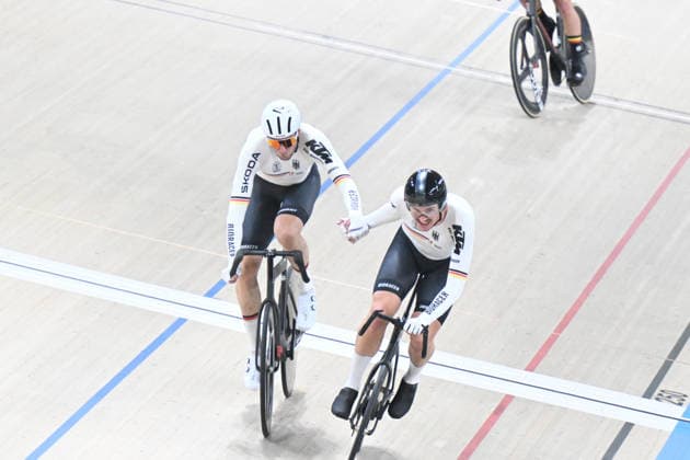 05-02-2026 European Championships Elite Track; Giornata 05; 2026, Germany; Kluge, Roger; Augenstein, Moritz; Konya - Velodrom; 