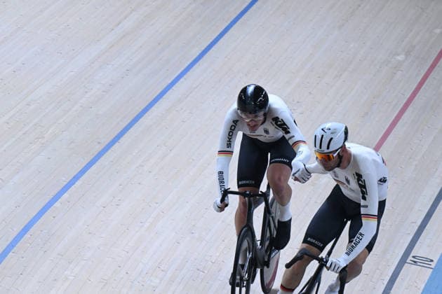 05-02-2026 European Championships Elite Track; Giornata 05; 2026, Germany; Kluge, Roger; Augenstein, Moritz; Konya - Velodrom; 
