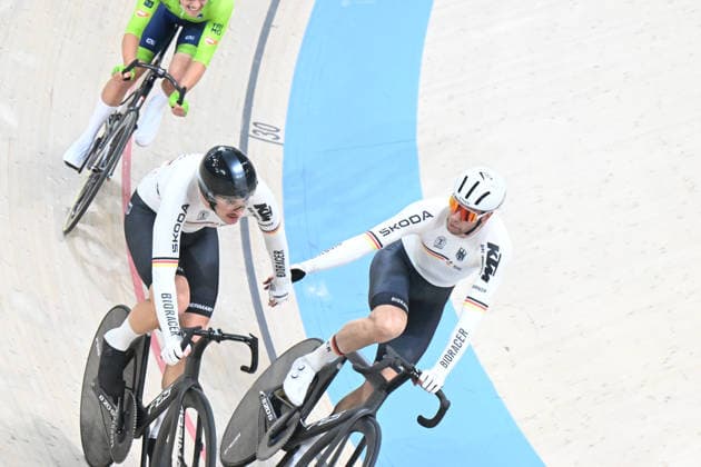 05-02-2026 European Championships Elite Track; Giornata 05; 2026, Germany; Kluge, Roger; Augenstein, Moritz; Konya - Velodrom; 