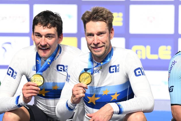 05-02-2026 European Championships Elite Track; Giornata 05; 2026, Germany; Kluge, Roger; Augenstein, Moritz; Konya - Velodrom; 