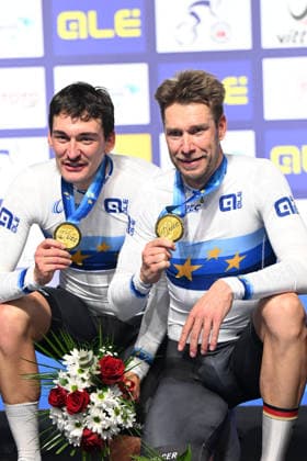 05-02-2026 European Championships Elite Track; Giornata 05; 2026, Germany; Kluge, Roger; Augenstein, Moritz; Konya - Velodrom; 