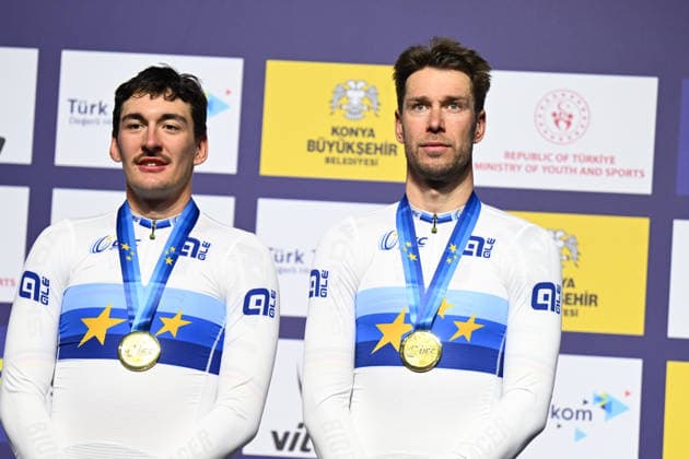 05-02-2026 European Championships Elite Track; Giornata 05; 2026, Germany; Kluge, Roger; Augenstein, Moritz; Konya - Velodrom; 