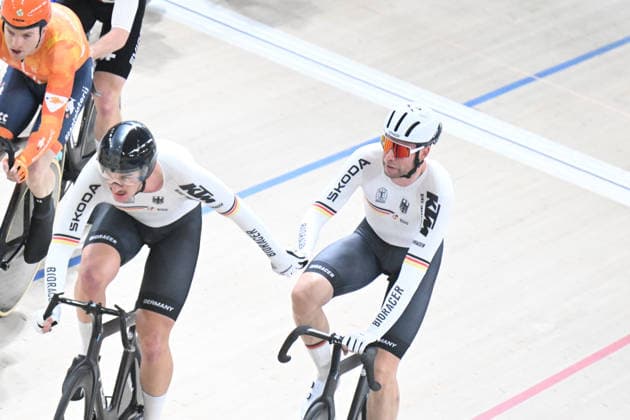 05-02-2026 European Championships Elite Track; Giornata 05; 2026, Germany; Kluge, Roger; Augenstein, Moritz; Konya - Velodrom; 
