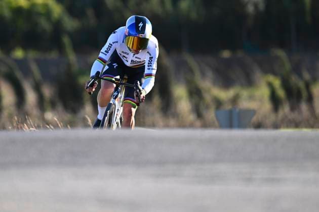 Tour of Valencia 2026 Stage 2 ALGINET, SPAIN - FEBRUARY 05 : Evenepoel Remco (BEL) of Red Bull BORA Hansgrohe during stage 2 of the 77th edition of Volta a la Comunitat Valenciana an UCI ProSeries 2.Pro Individual Time Trial stage for Men Elite of 17.5 km with start in Carlet and finish in Alginet on February 5, 2026 in Alginet, Spain, 05 02 2026 Alginet Spain  Copyright: xVincentxKalutx