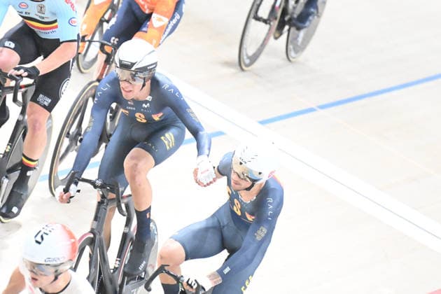 05-02-2026 European Championships Elite Track; Giornata 05; 2026, Spain; Alvarez Martinez, Hector; Navas Marchal, Alvaro; Konya - Velodrom; 