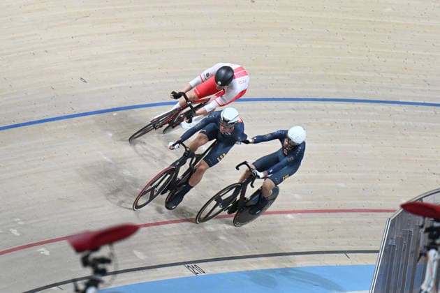 05-02-2026 European Championships Elite Track; Giornata 05; 2026, Spain; Alvarez Martinez, Hector; Navas Marchal, Alvaro; Konya - Velodrom; 