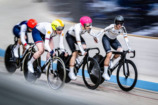 TEUTENBERG Lea Lin, REIßNER Lena Charlotte UEC Track Cycling European Championships Konya 2026 TEUTENBERG Lea Lin REIßNER Lena Charlotte GER Geermany Landscape horizontal Landscape Event Event UEC Track Cycling European Championships 2026 Category Category Cycling Track Cycling European Championships Location Location Asia Türkiye Konya Discipline Madison Category Elite Women Distance 30 km Date Date 05 02 2026 Thursday Day 5