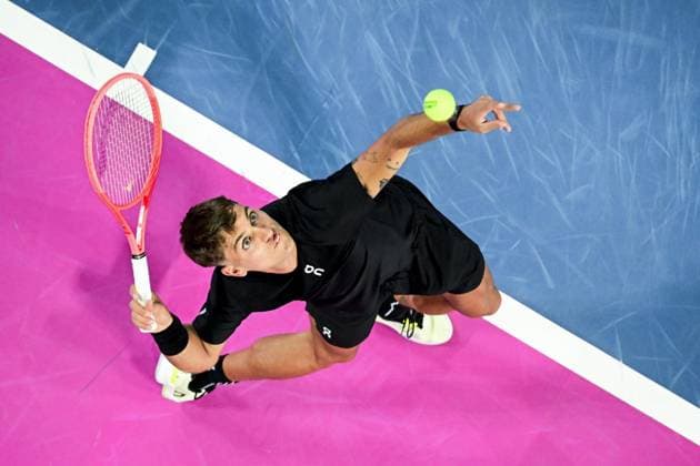 Tennis, ATP tournament in Montpellier
