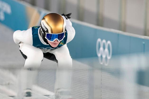 OLYMPICS - Winter Olympic Games, Olympische Spiele, Olympia, OS Milano Cortina 2026 VAL DI FIEMME,ITALY,05.FEB.26 - OLYMPICS, Ski jumping, Skispringen, Ski, nordisch - Winter Olympic Games Milano Cortina 2026, preview, normal hill, training, women. Image shows Eirin Maria Kvandal (NOR).  GEPAxpictures xMatthiasxTrinkl
