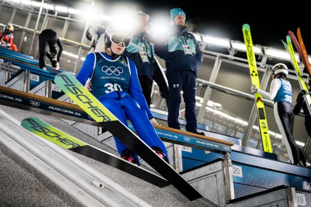 260205 Frida Westman of Sweden at a women s Ski jumping, Skispringen, Ski, nordisch normal hill training session during day -1 of the 2026 Winter Olympics on February 5, 2026 in Predazzo. Photo: Maxim Thore BILDBYRAN kod MT MT0956 backhoppning ski jumping skihopping Olympic Games, Olympische Spiele, Olympia, OS olympics winter olympics os ol olympiska spel vinter-os olympiske leker milano cortina 2026 milan cortina 2026 milano cortina 2026 olympic games milano cortina 2026 winter olympic games milano cortina-os milano cortina-ol vinter-ol -1 bbeng träning training dam sverige *** 260205 Frida Westman of Sweden at a women s ski jumping normal hill training session during day 1 of the 2026 Winter Olympics on February 5, 2026 in Predazzo Photo Maxim Thore BILDBYRAN kod MT MT0956 backhoppning ski jumping skihopping olympic games olympics winter olympics os ol olympiska spel vinter os olympiske leker milano cortina 2026 milan cortina 2026 milano cortina 2026 olympic games milano cortina 2026 winter olympic games milano cortina os milano cortina ol vinter ol 1 bbeng träning training dam sverige  Copyright: MAXIMxTHORE BB260205MT113