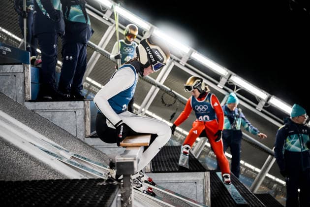 260205 Eirin Maria Kvandal of Norway at a women s Ski jumping, Skispringen, Ski, nordisch normal hill training session during day -1 of the 2026 Winter Olympics on February 5, 2026 in Predazzo. Photo: Maxim Thore BILDBYRAN kod MT MT0956 backhoppning ski jumping skihopping Olympic Games, Olympische Spiele, Olympia, OS olympics winter olympics os ol olympiska spel vinter-os olympiske leker milano cortina 2026 milan cortina 2026 milano cortina 2026 olympic games milano cortina 2026 winter olympic games milano cortina-os milano cortina-ol vinter-ol -1 bbeng träning training dam norge *** 260205 Eirin Maria Kvandal of Norway at a women s ski jumping normal hill training session during day 1 of the 2026 Winter Olympics on February 5, 2026 in Predazzo Photo Maxim Thore BILDBYRAN kod MT MT0956 backhoppning ski jumping skihopping olympic games olympics winter olympics os ol olympiska spel vinter os olympiske leker milano cortina 2026 milan cortina 2026 milano cortina 2026 olympic games milano cortina 2026 winter olympic games milano cortina os milano cortina ol vinter ol 1 bbeng träning training dam norge  Copyright: MAXIMxTHORE BB260205MT115