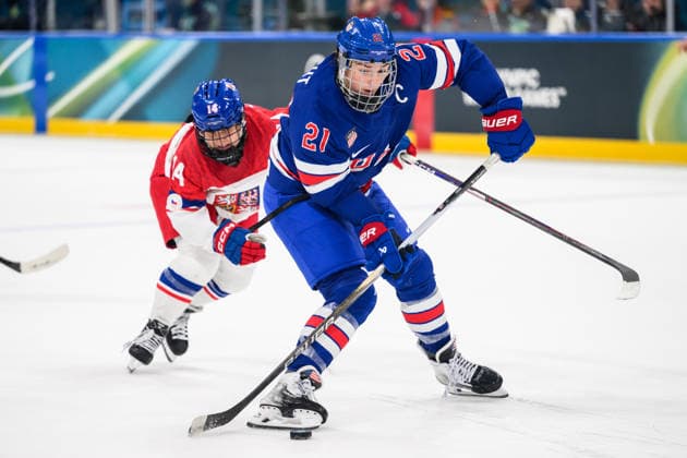 260205 Dominika Laskova Czech Republic and Hilary Knight of USA in the women s Ice hockey, Eishockey game between USA and Czech Republic during day -1 of the 2026 Winter Olympics on February 5, 2026 in Milan. Photo: Emma Wallskog BILDBYRAN kod EW CS0851 ishockey ice hockey Olympic Games, Olympische Spiele, Olympia, OS olympics winter olympics os ol olympiska spel vinter-os olympiske leker milano cortina 2026 milan cortina 2026 milano cortina 2026 olympic games milano cortina 2026 winter olympic games milano cortina-os milano cortina-ol vinter-ol -1 bbeng *** 260205 Dominika Laskova Czech Republic and Hilary Knight of USA in the women s ice hockey game between USA and Czech Republic during day 1 of the 2026 Winter Olympics on February 5, 2026 in Milan Photo Emma Wallskog BILDBYRAN kod EW CS0851 ishockey ice hockey olympic games olympics winter olympics os ol olympiska spel vinter os olympiske leker milano cortina 2026 milan cortina 2026 milano cortina 2026 olympic games milano cortina 2026 winter olympic games milano cortina os milano cortina ol vinter ol 1 bbeng  Copyright: EMMAxWALLSKOG BB260205EW011