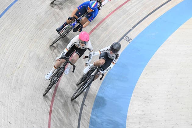 05-02-2026 European Championships Elite Women Track; Giornata 05; 2026, Germany; Teutenberg, Lea Lin; Reissner, Lena Charlotte; Konya - Velodrom; 