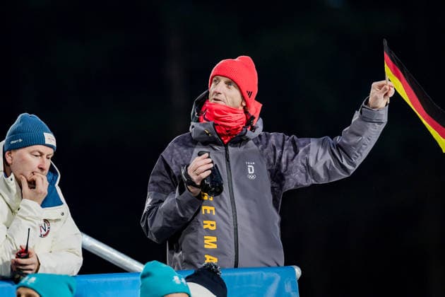 OLYMPICS - Winter Olympic Games, Olympische Spiele, Olympia, OS Milano Cortina 2026 VAL DI FIEMME,ITALY,05.FEB.26 - OLYMPICS, Ski jumping, Skispringen, Ski, nordisch - Winter Olympic Games Milano Cortina 2026, preview, normal hill, training, women. Image shows head coach Heinz Kuttin (GER).  GEPAxpictures xMatthiasxTrinkl