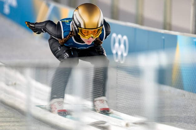 OLYMPICS - Winter Olympic Games, Olympische Spiele, Olympia, OS Milano Cortina 2026 VAL DI FIEMME,ITALY,05.FEB.26 - OLYMPICS, Ski jumping, Skispringen, Ski, nordisch - Winter Olympic Games Milano Cortina 2026, preview, normal hill, training, women. Image shows Juliane Seyfarth (GER).  GEPAxpictures xMatthiasxTrinkl