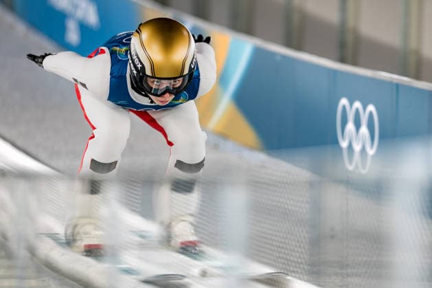 OLYMPICS - Winter Olympic Games, Olympische Spiele, Olympia, OS Milano Cortina 2026 VAL DI FIEMME,ITALY,05.FEB.26 - OLYMPICS, Ski jumping, Skispringen, Ski, nordisch - Winter Olympic Games Milano Cortina 2026, preview, normal hill, training, women. Image shows Lisa Eder (AUT).  GEPAxpictures xMatthiasxTrinkl