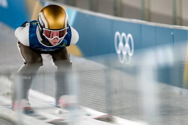 OLYMPICS - Winter Olympic Games, Olympische Spiele, Olympia, OS Milano Cortina 2026 VAL DI FIEMME,ITALY,05.FEB.26 - OLYMPICS, Ski jumping, Skispringen, Ski, nordisch - Winter Olympic Games Milano Cortina 2026, preview, normal hill, training, women. Image shows Nika Prevc (SLO).  GEPAxpictures xMatthiasxTrinkl