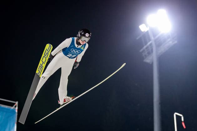 OLYMPICS - Winter Olympic Games, Olympische Spiele, Olympia, OS Milano Cortina 2026 VAL DI FIEMME,ITALY,05.FEB.26 - OLYMPICS, Ski jumping, Skispringen, Ski, nordisch - Winter Olympic Games Milano Cortina 2026, preview, normal hill, training, women. Image shows Anezka Indrackova (CZE).  GEPAxpictures xMatthiasxTrinkl